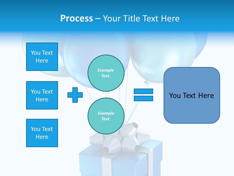 Toy Shiny Ribbons PowerPoint Template