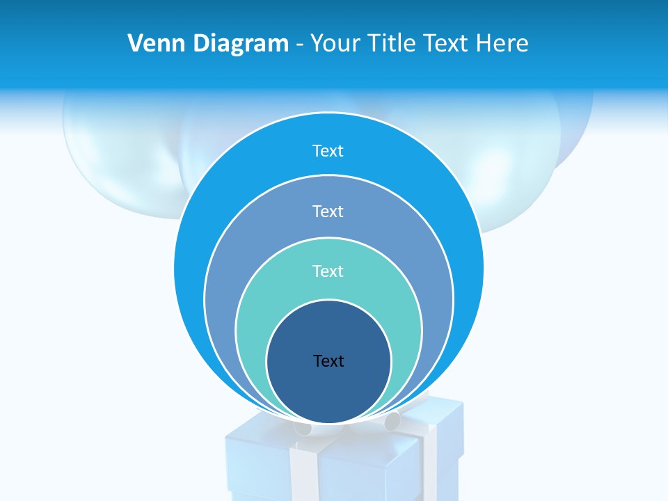 Toy Shiny Ribbons PowerPoint Template