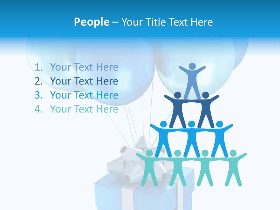 Toy Shiny Ribbons PowerPoint Template