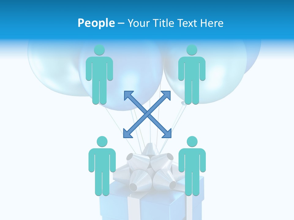 Toy Shiny Ribbons PowerPoint Template