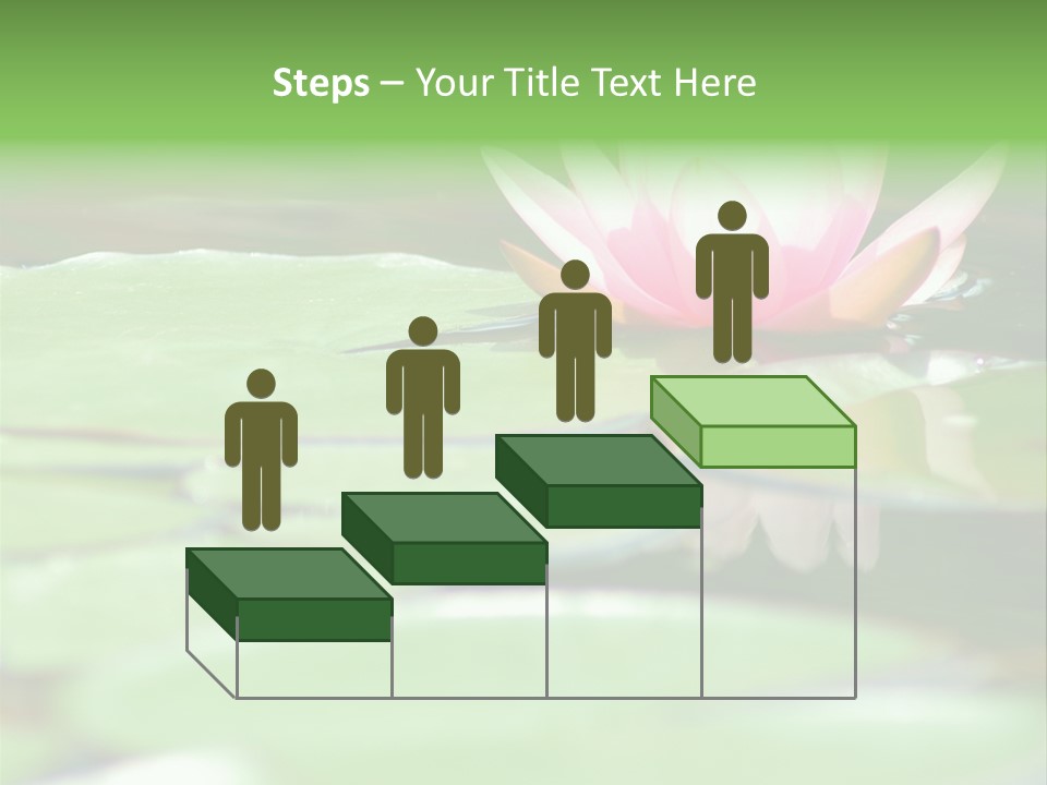 Leaf Aquatic Wallpaper PowerPoint Template