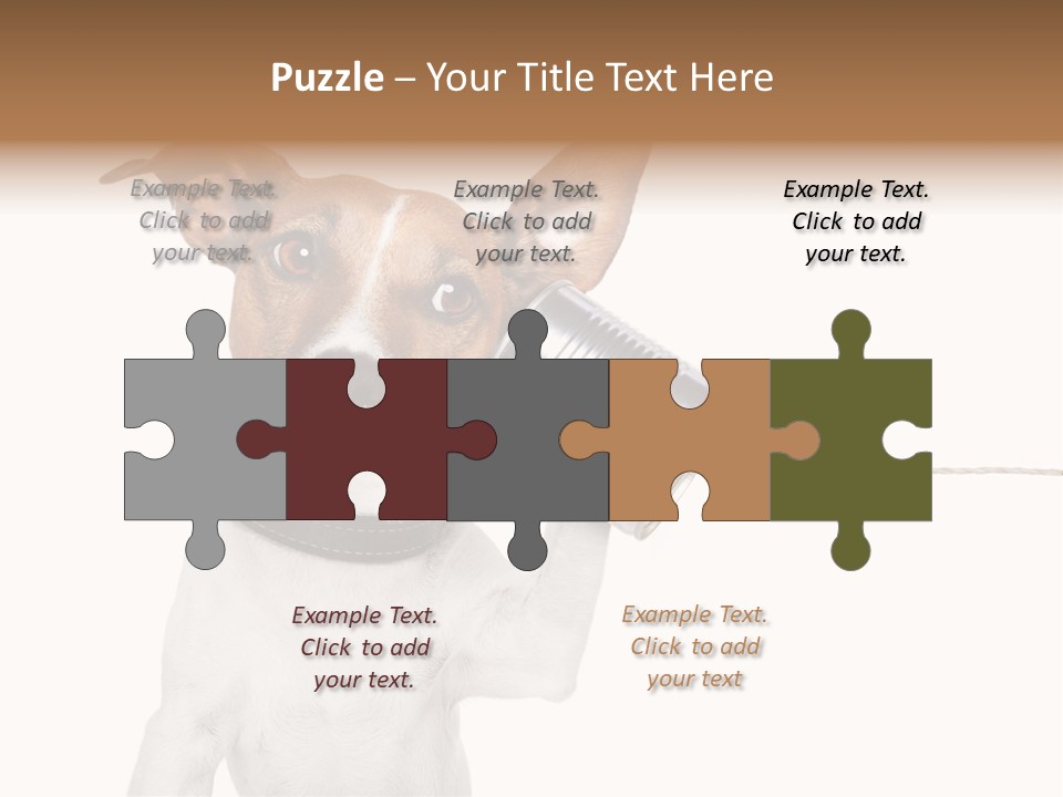 Can Cute Chat PowerPoint Template