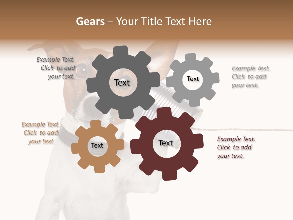 Can Cute Chat PowerPoint Template