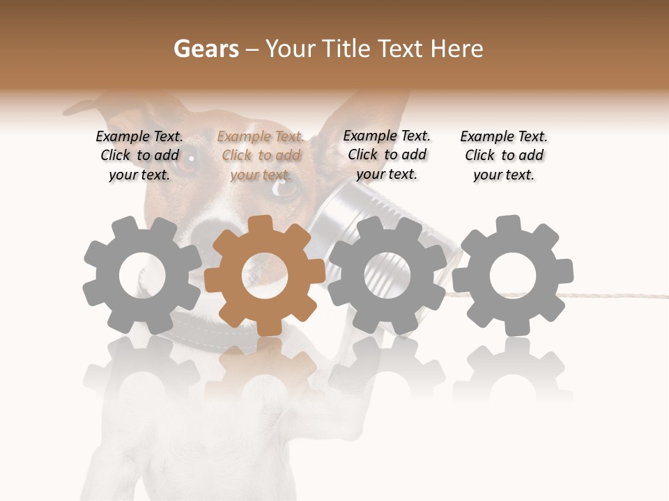 Can Cute Chat PowerPoint Template