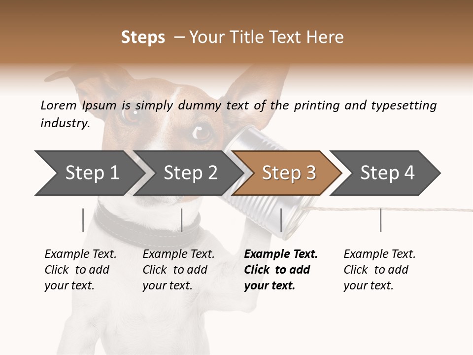Can Cute Chat PowerPoint Template