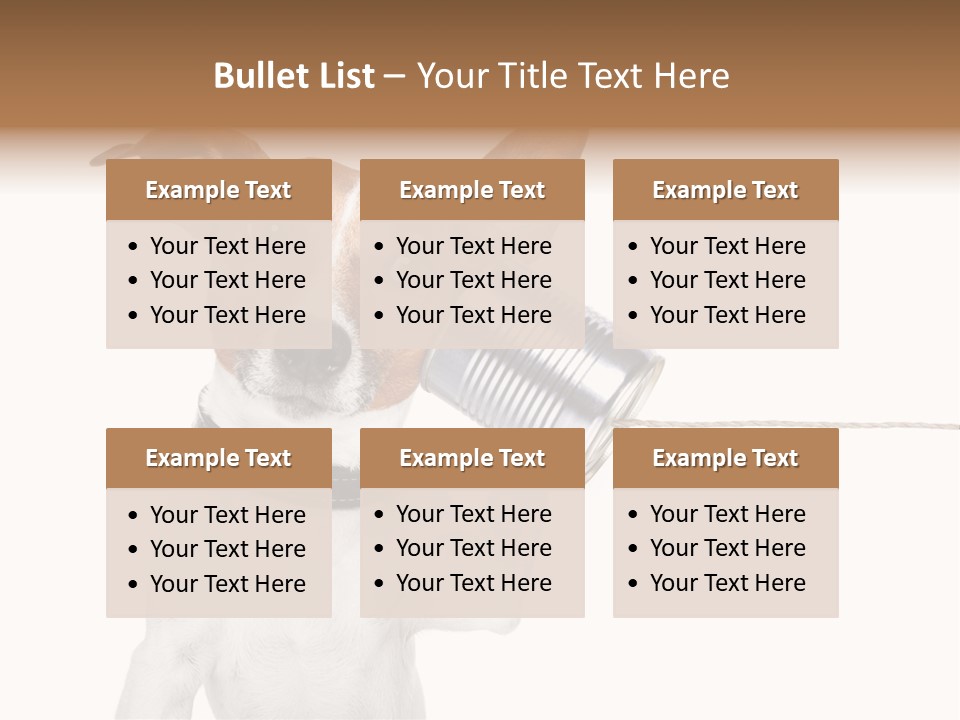 Can Cute Chat PowerPoint Template