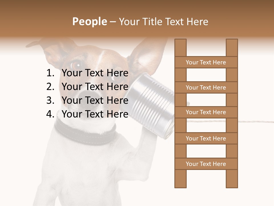 Can Cute Chat PowerPoint Template