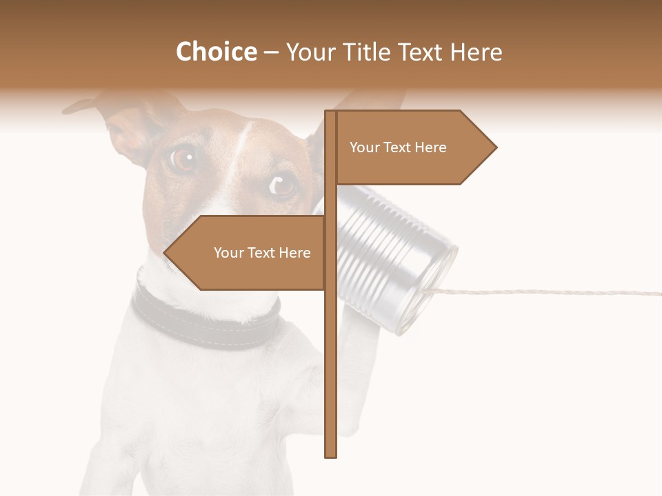 Can Cute Chat PowerPoint Template