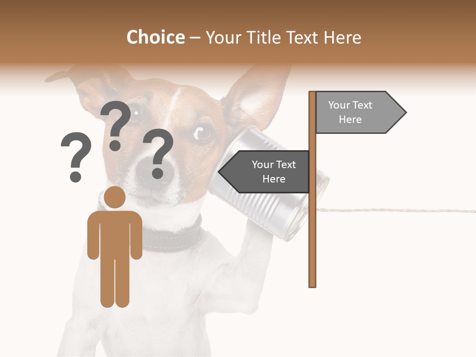 Can Cute Chat PowerPoint Template