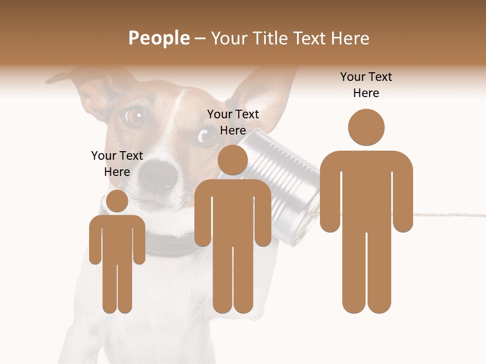 Can Cute Chat PowerPoint Template