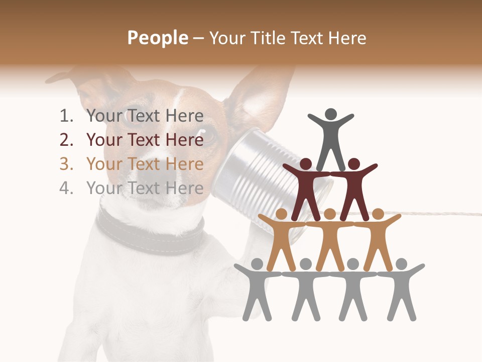 Can Cute Chat PowerPoint Template