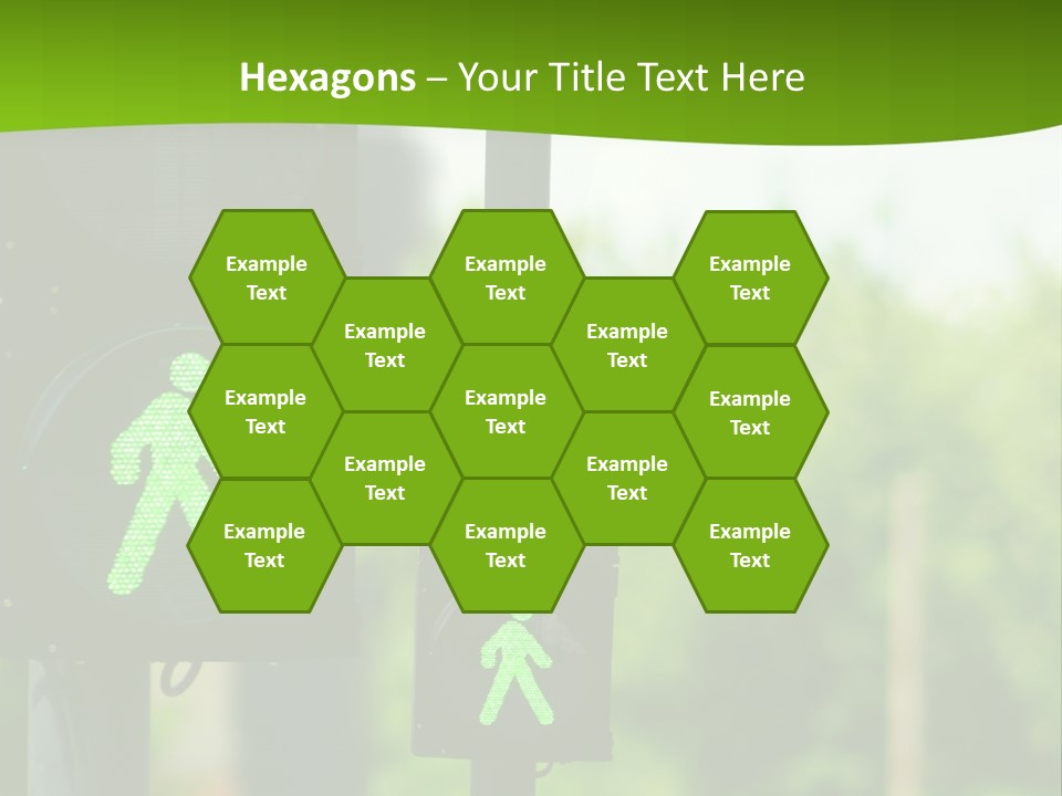 Traffic Lights People Color PowerPoint Template