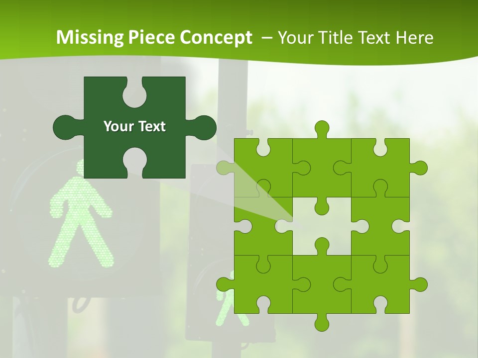 Traffic Lights People Color PowerPoint Template