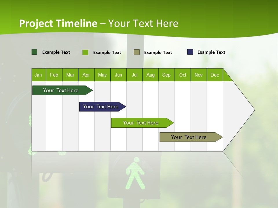 Traffic Lights People Color PowerPoint Template