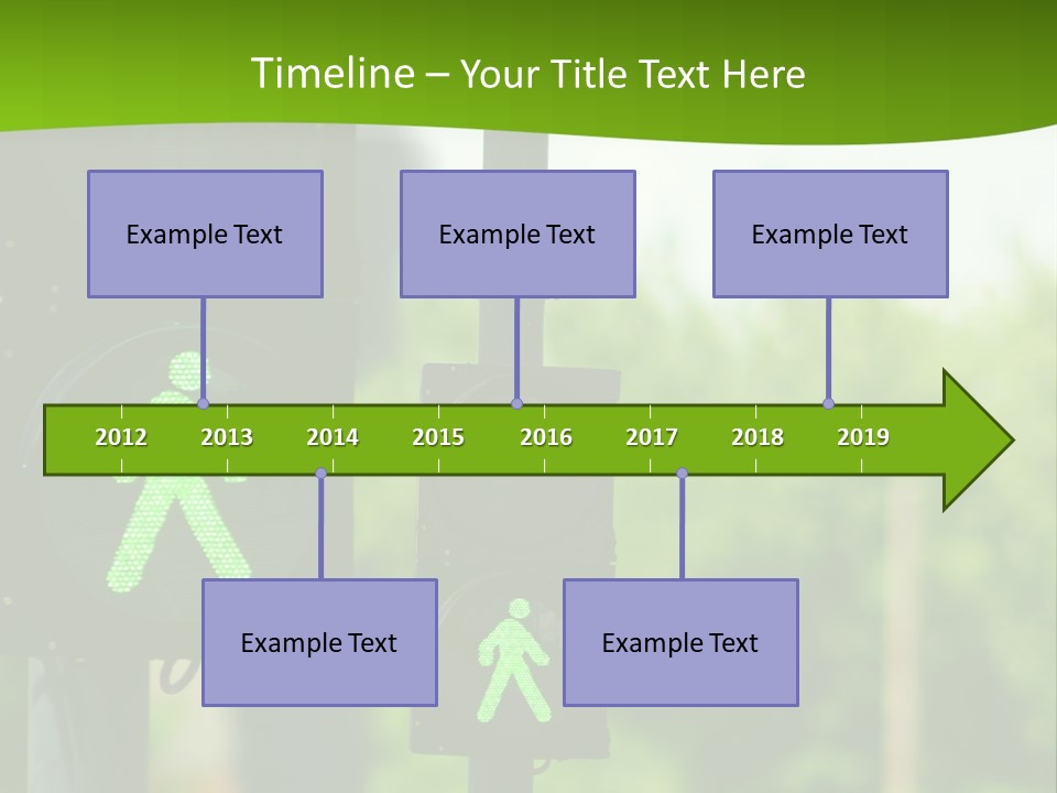 Traffic Lights People Color PowerPoint Template