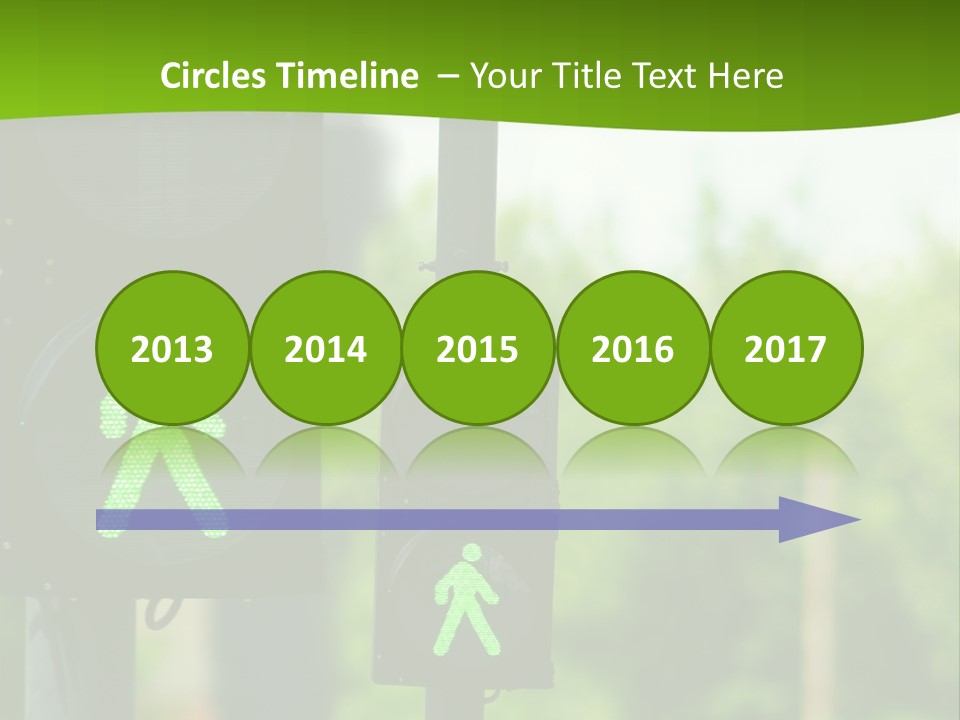 Traffic Lights People Color PowerPoint Template