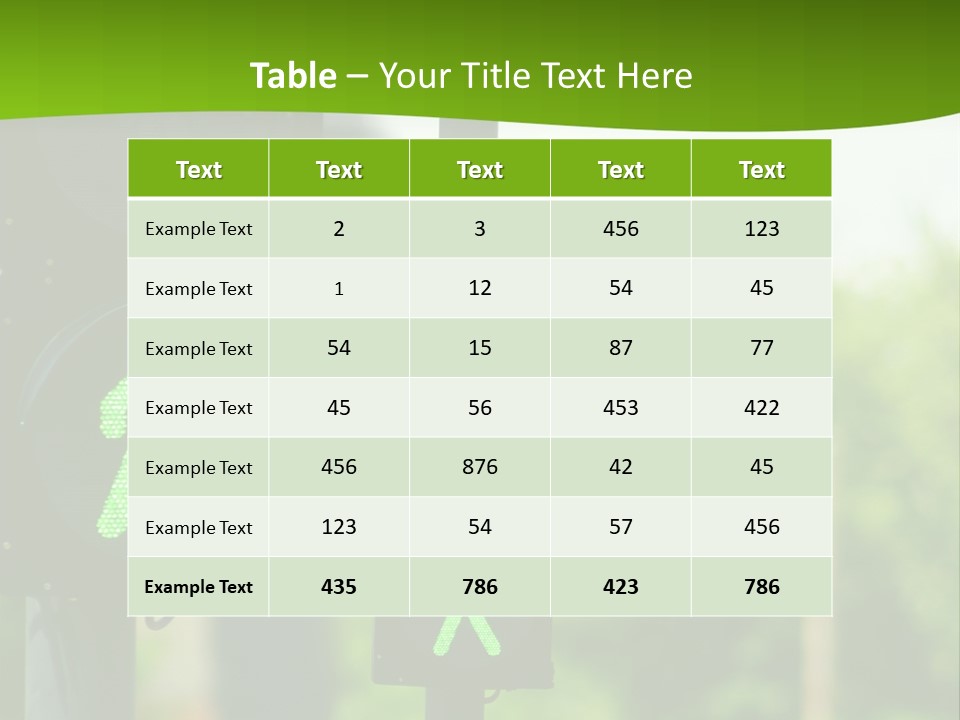 Traffic Lights People Color PowerPoint Template