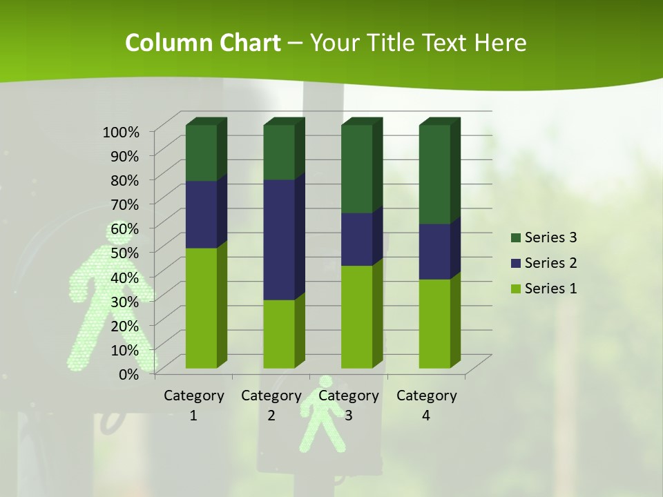 Traffic Lights People Color PowerPoint Template