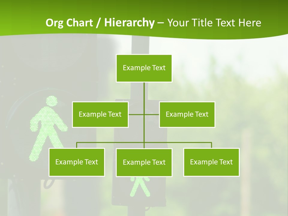 Traffic Lights People Color PowerPoint Template