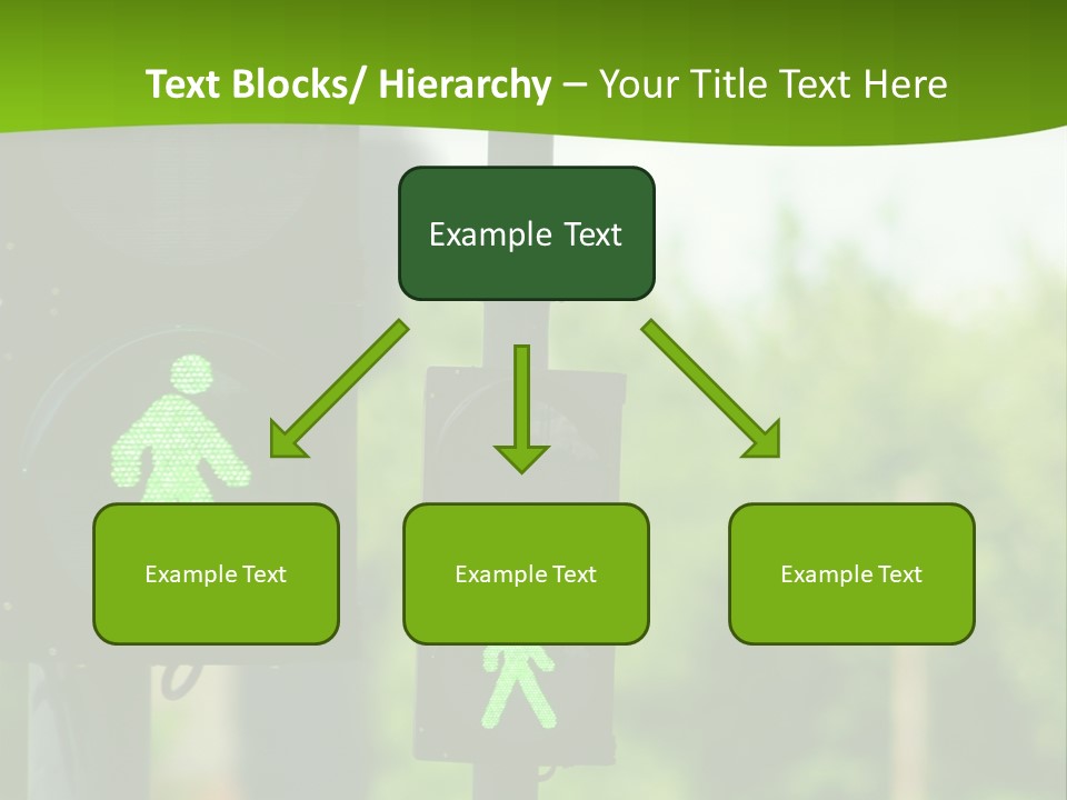 Traffic Lights People Color PowerPoint Template