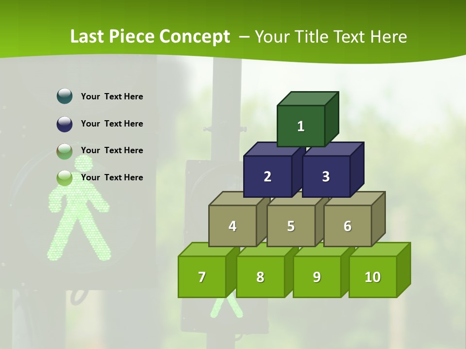 Traffic Lights People Color PowerPoint Template