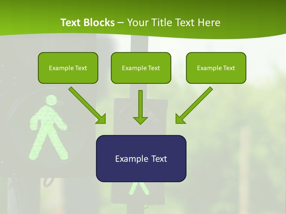Traffic Lights People Color PowerPoint Template