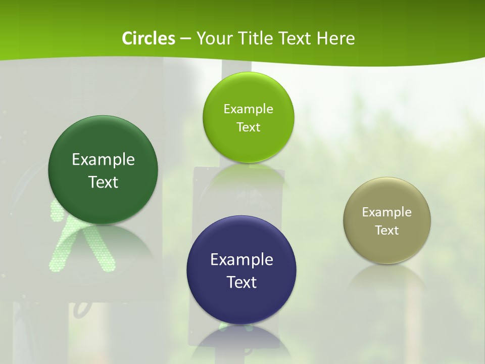 Traffic Lights People Color PowerPoint Template