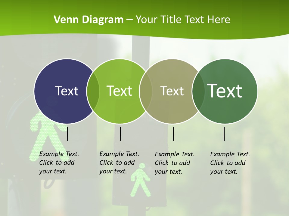 Traffic Lights People Color PowerPoint Template