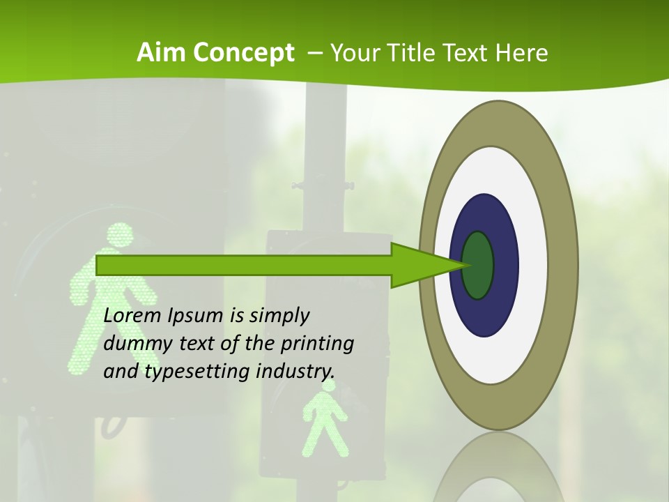 Traffic Lights People Color PowerPoint Template