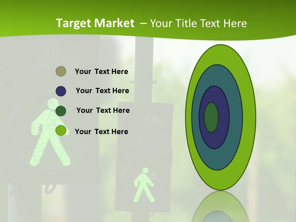 Traffic Lights People Color PowerPoint Template