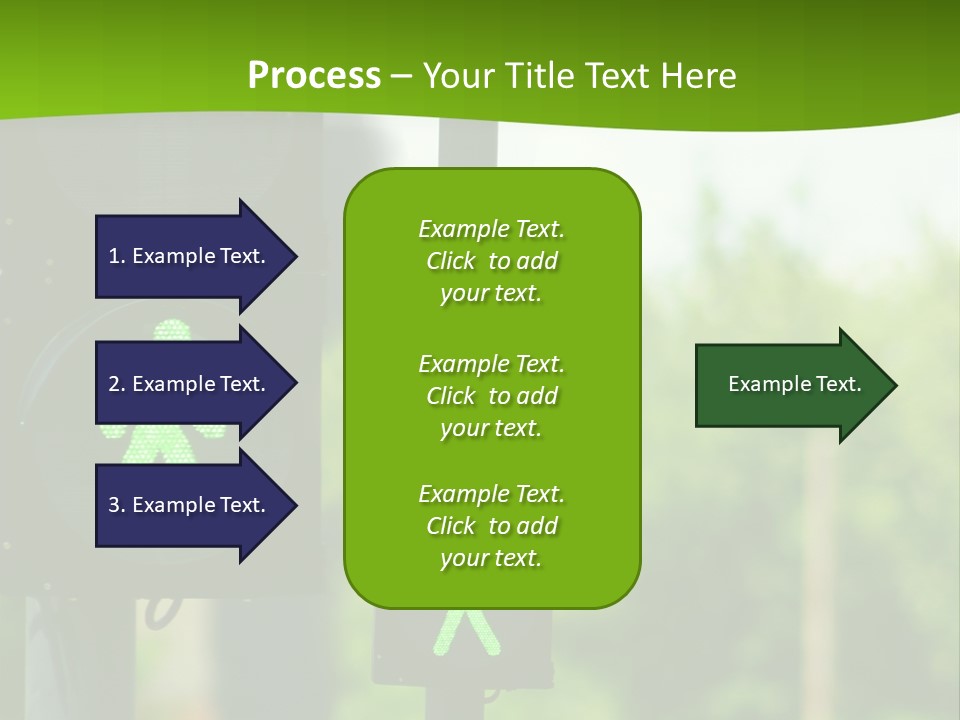Traffic Lights People Color PowerPoint Template