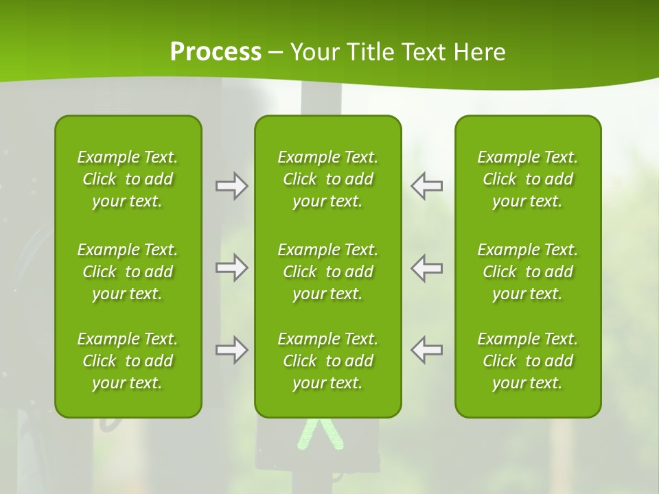 Traffic Lights People Color PowerPoint Template