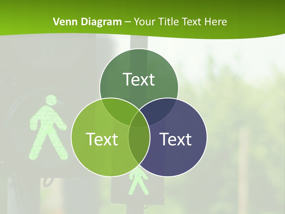 Traffic Lights People Color PowerPoint Template