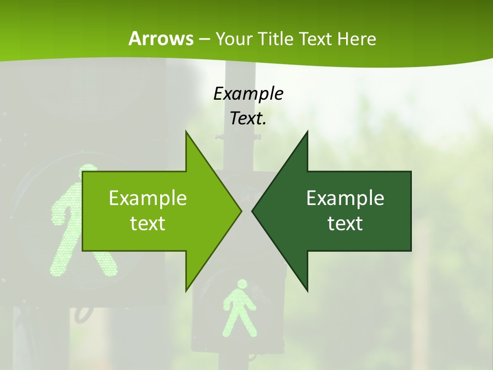 Traffic Lights People Color PowerPoint Template