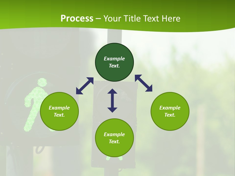 Traffic Lights People Color PowerPoint Template