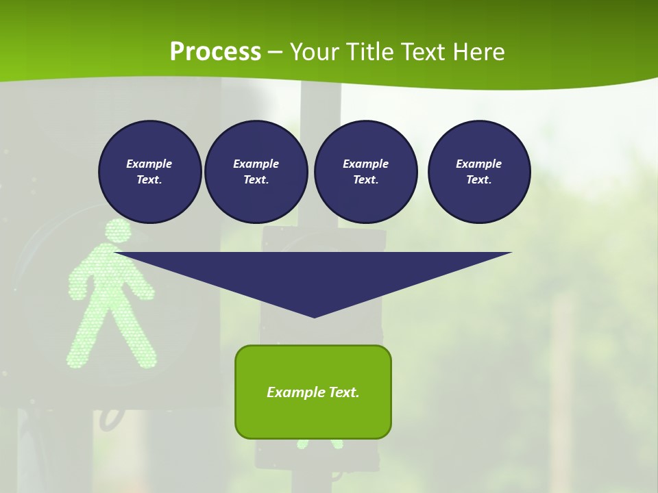 Traffic Lights People Color PowerPoint Template