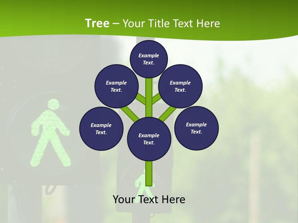 Traffic Lights People Color PowerPoint Template