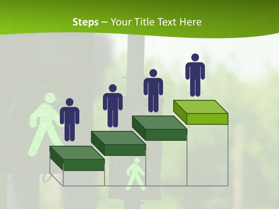 Traffic Lights People Color PowerPoint Template