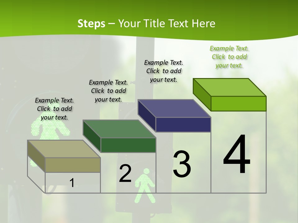 Traffic Lights People Color PowerPoint Template