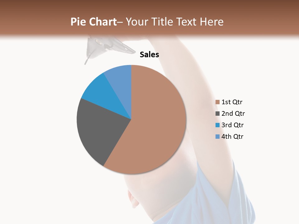 Frost Background Cube PowerPoint Template