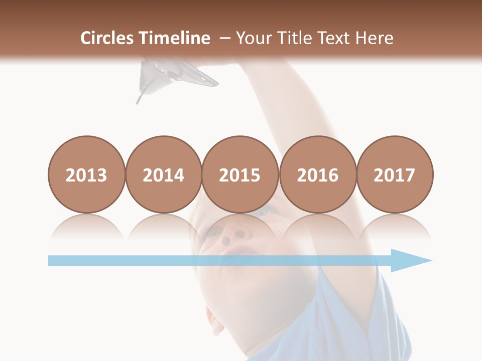 Frost Background Cube PowerPoint Template