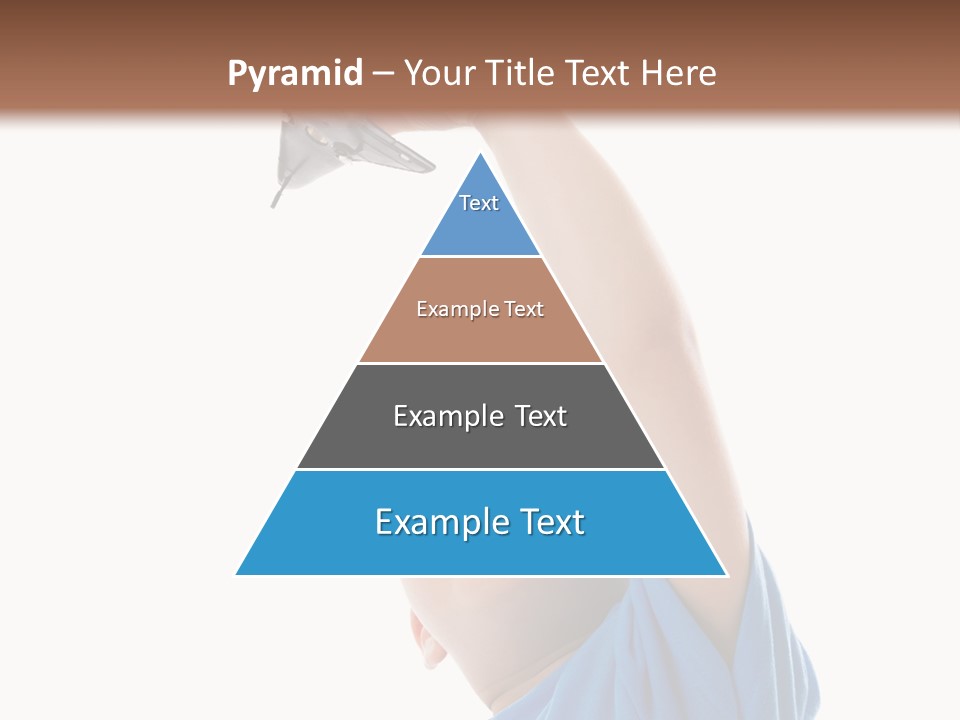 Frost Background Cube PowerPoint Template