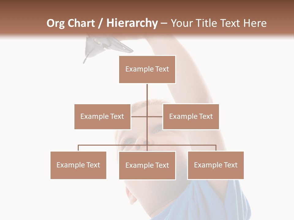 Frost Background Cube PowerPoint Template