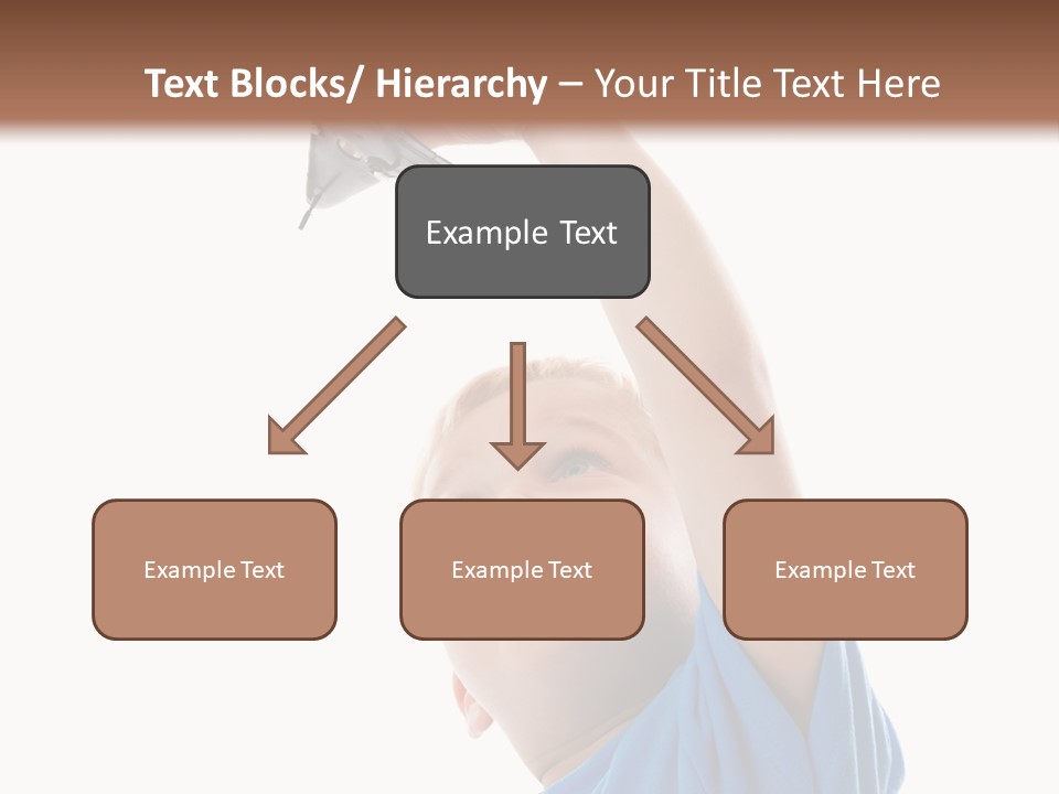 Frost Background Cube PowerPoint Template