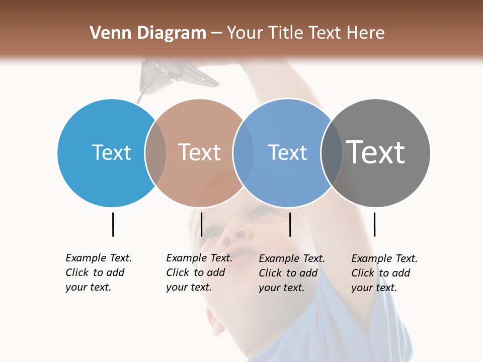Frost Background Cube PowerPoint Template