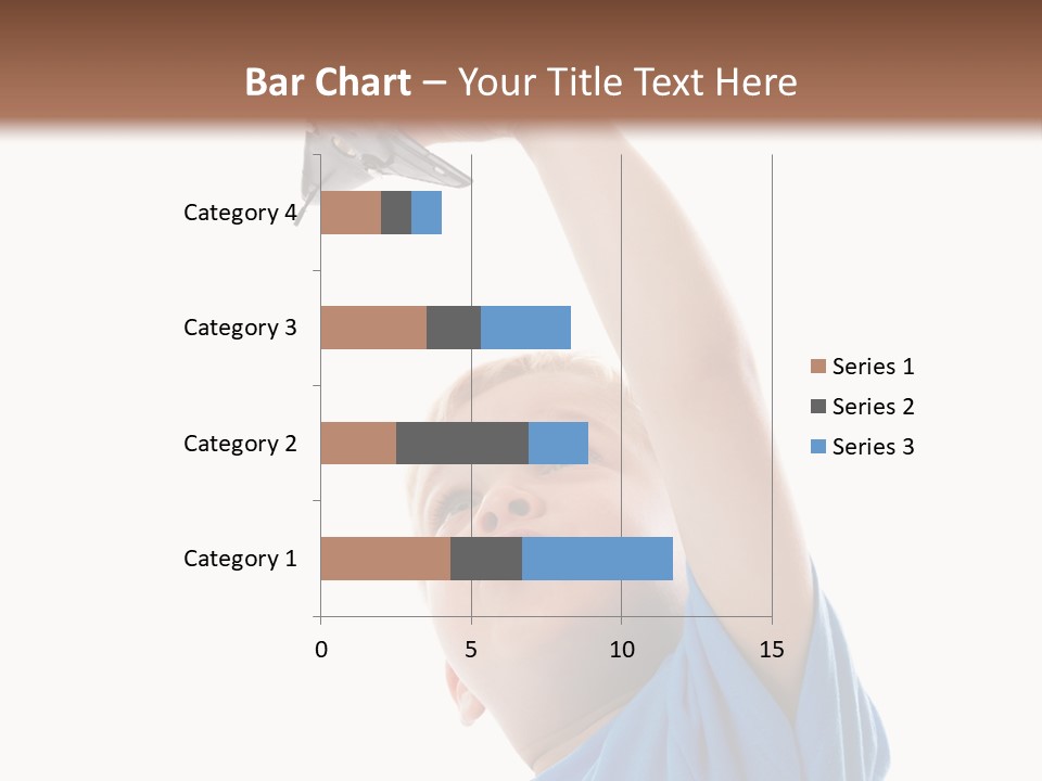 Frost Background Cube PowerPoint Template