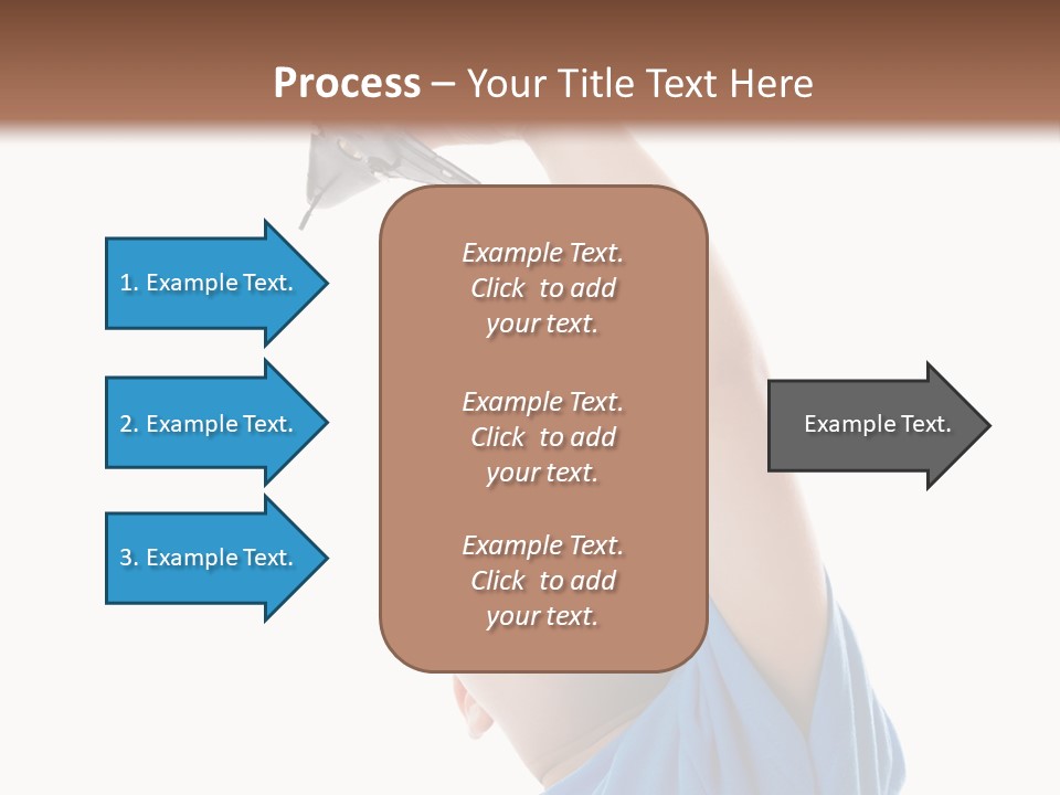 Frost Background Cube PowerPoint Template