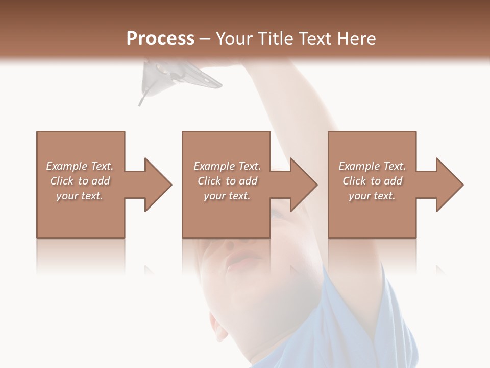 Frost Background Cube PowerPoint Template