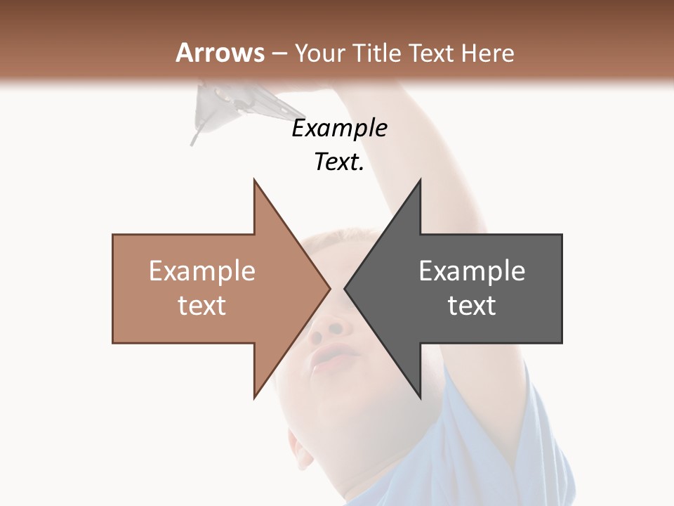 Frost Background Cube PowerPoint Template