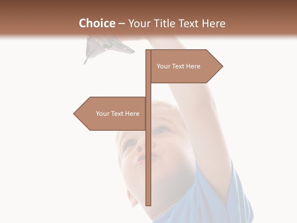 Frost Background Cube PowerPoint Template